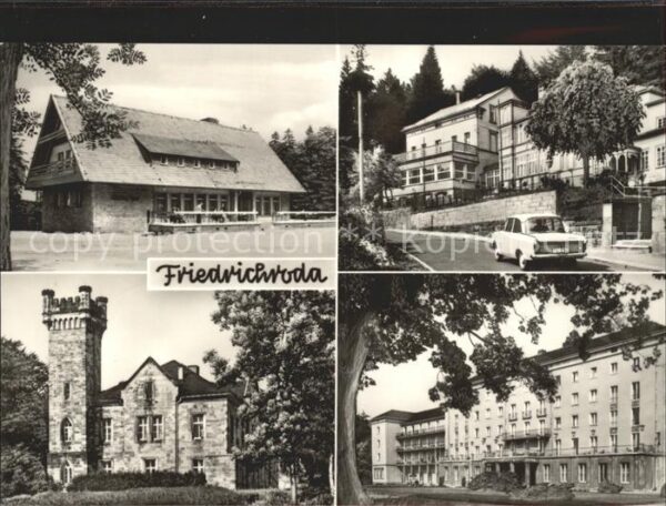 Friedrichroda Heuberghaus am Rennsteig Sanatorium Sch