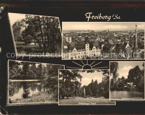 Freiberg Sachsen Pionierpark Kreuzteich Scheringer Park