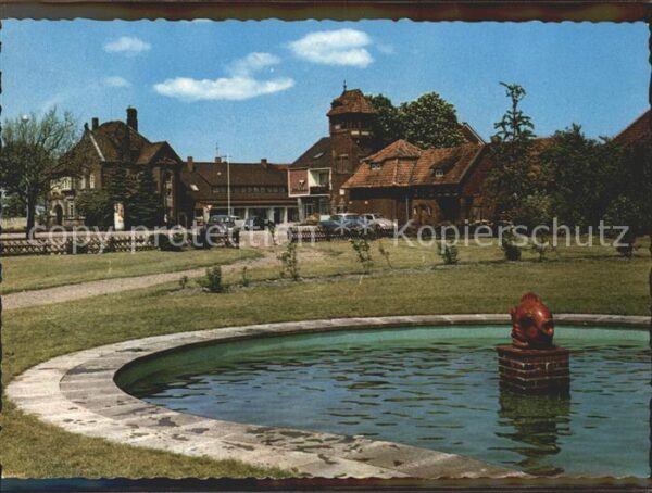 Rehburg-Loccum Am Marktplatz Brunnen