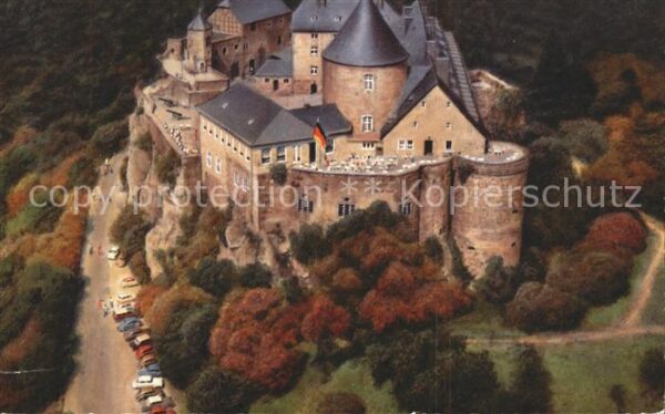 Edersee Fliegeraufnahme Schloss Waldeck