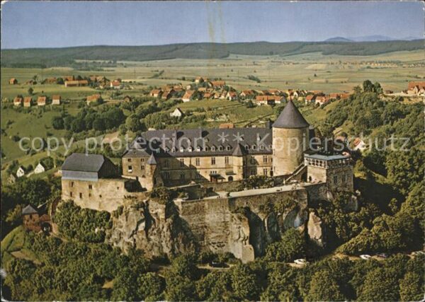 Waldeck Edersee Burghotel Schloss Waldeck Fliegeraufnah