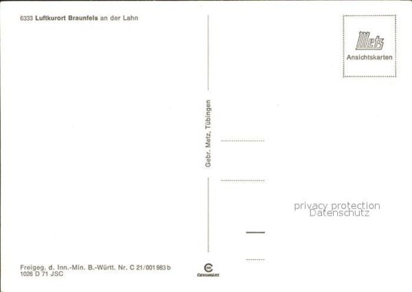 Braunfels Fliegeraufnahme Schloss – Bild 2