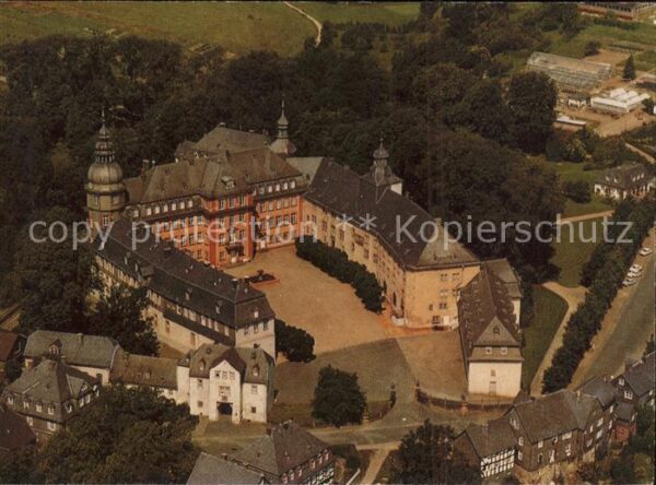 Bad Berleburg Fliegeraufnahme Schloss
