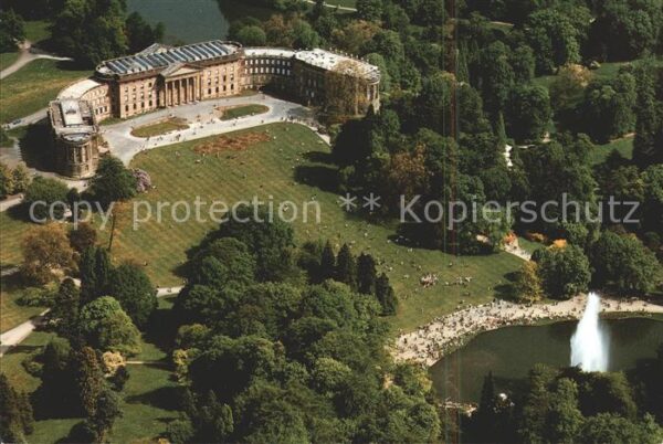 Kassel Fliegeraufnahme Schloss Wilhelmshöhe