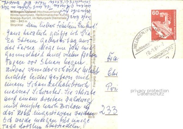 Willingen Sauerland Fliegeraufnahme Upland – Bild 2