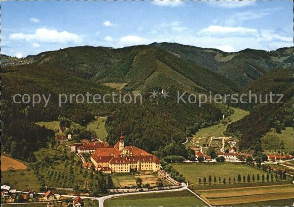 Rein Steiermark Zisterzienserstift Fliegeraufnahme