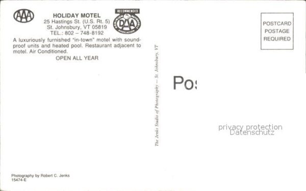 USA Holiday Motel St. Johnsbury – Bild 2