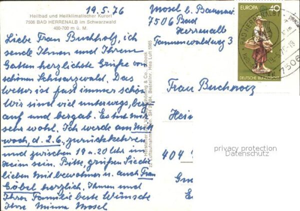 Bad Herrenalb Fliegeraufnahme – Bild 2