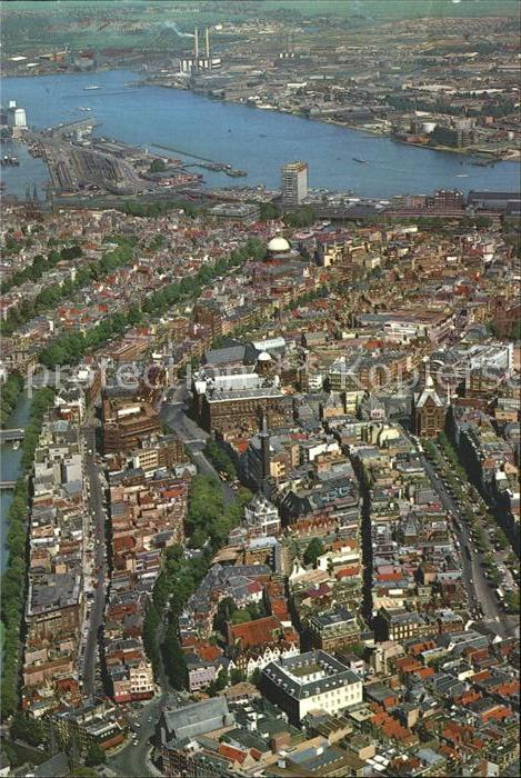 Amsterdam Niederlande Fliegeraufnahme