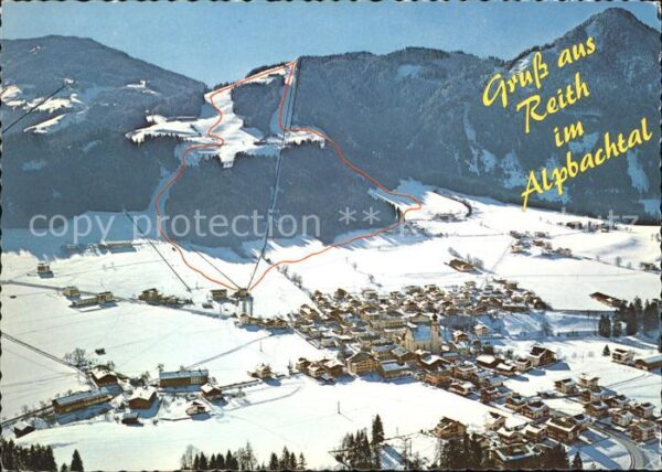 Reith Alpbachtal Fliegeraufnahme