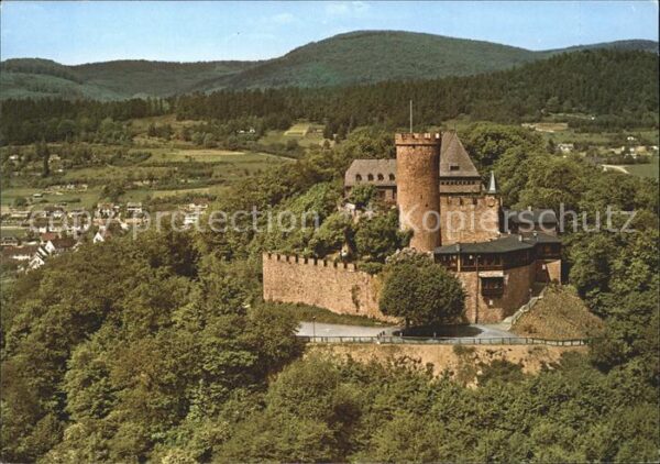 Biedenkopf Fliegeraufnahme Schloss