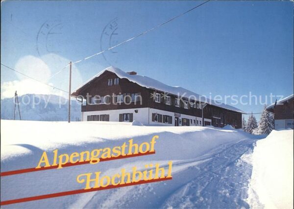 Steibis Alpengasthof Hochbühl