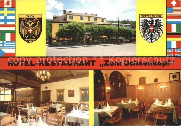 Wien Hotel Restaurant zum Ochsenkopf mit Lag