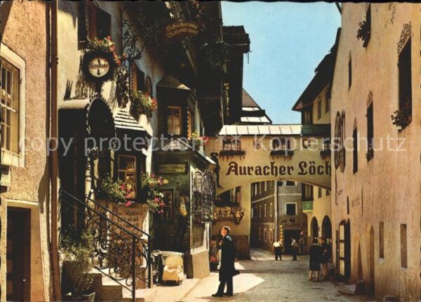 Kufstein Tirol Auracher Löchls Restaurant Römerhofgass