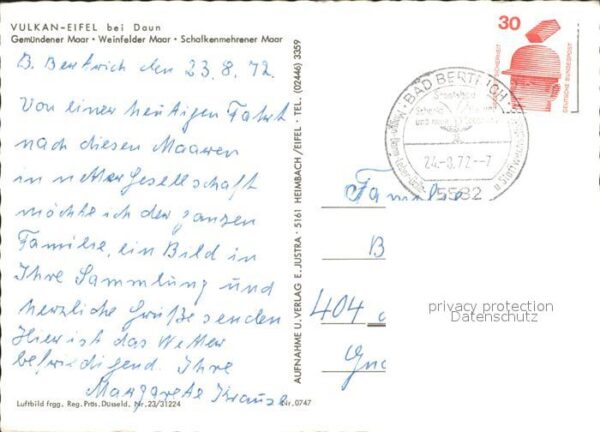 Daun Eifel Fliegeraufnahme Gemünder-Maar Schalkenm – Bild 2