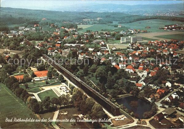 Bad Rothenfelde Fliegeraufnahme Teutoburger Wald