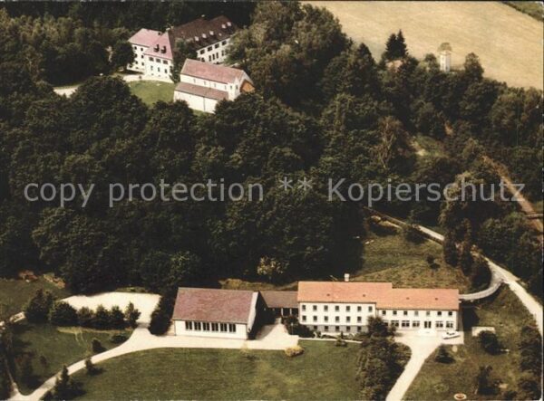 Petersberg Erdweg Fliegeraufnahme Kath. Landvolkshochschu