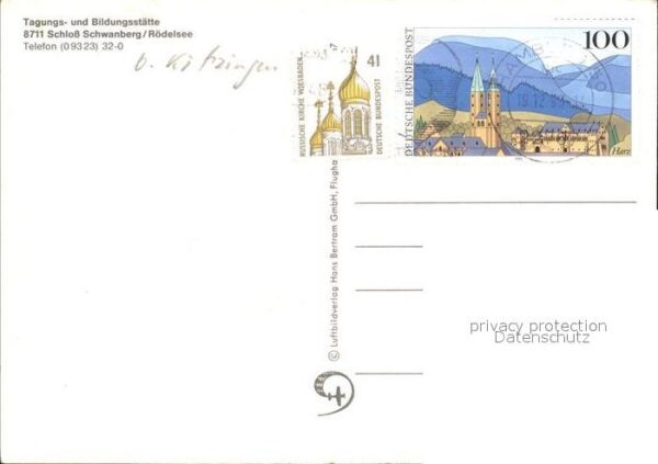 Roedelsee Fliegeraufnahme Schloss-Schwanberg Tagu – Bild 2