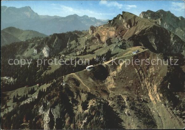 Lenggries Brauneck mit Zugspitze