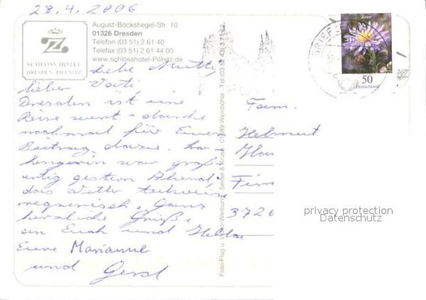 Dresden Fliegeraufnahme Schloss-Hotel Pillnitz – Bild 2