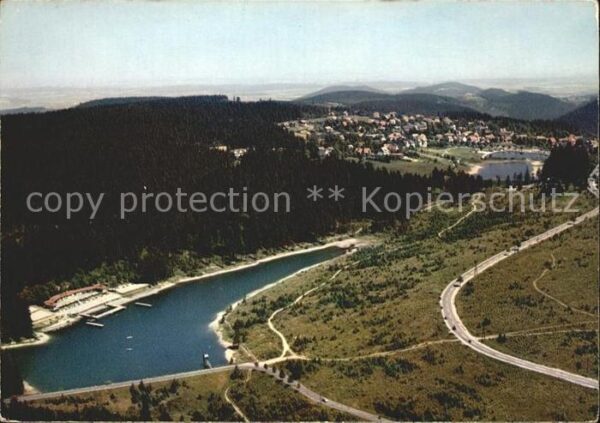 Hahnenklee-Bockswiese Harz Fliegeraufnahme Bocksberghütte