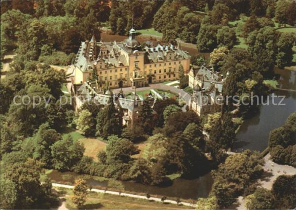 Bueckeburg Fliegeraufnahme Schloss