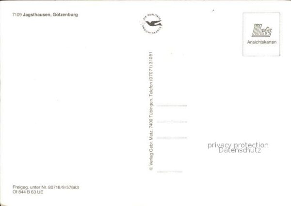 Jagsthausen Heilbronn Fliegeraufnahme Götzenburg – Bild 2