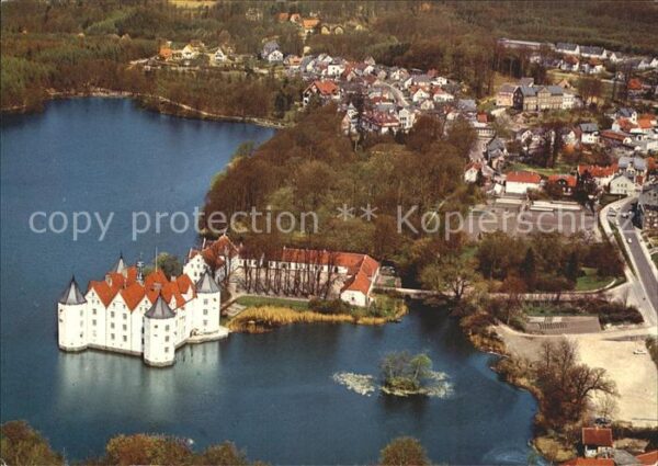 Gluecksburg Ostseebad Fliegeraufnahme Schloss