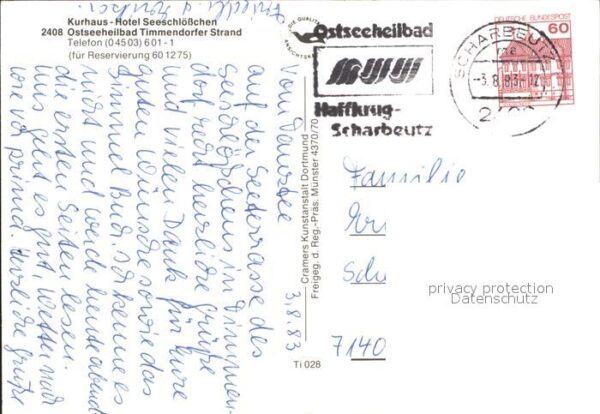 Timmendorfer Strand Fliegeraufnahme Kurhaus Hotel Seeschlöß – Bild 2