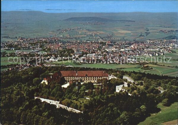Weissenburg Bayern Fliegeraufnahme mit Würzburg