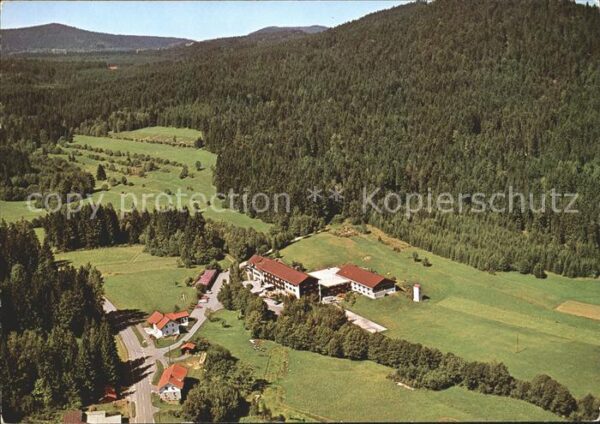 Bischofsmais Fliegeraufnahme Hotel Wastlsäge