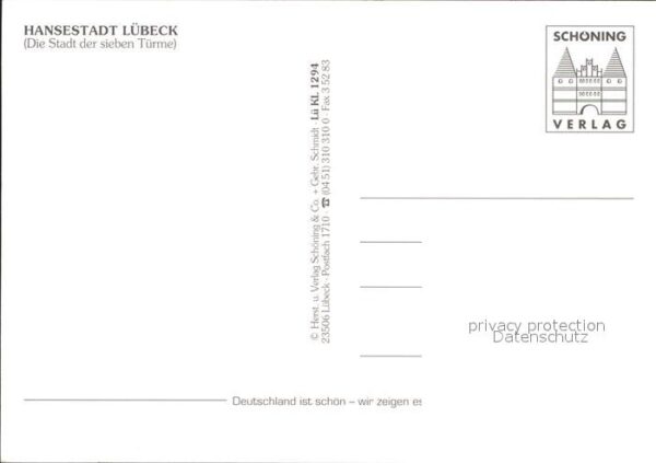 Luebeck Fliegeraufnahme Stadt der sieben Türme – Bild 2