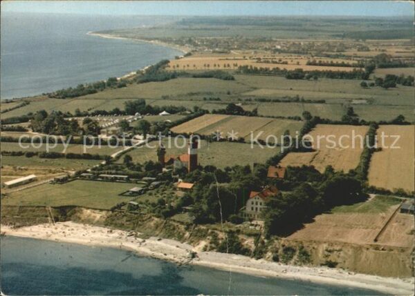Dahme Ostseebad Fliegeraufnahme Leuchtturm Dahmeshöved