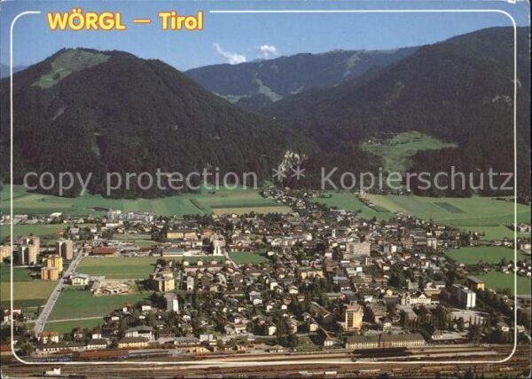 Woergl Angerberg Fliegeraufnahme