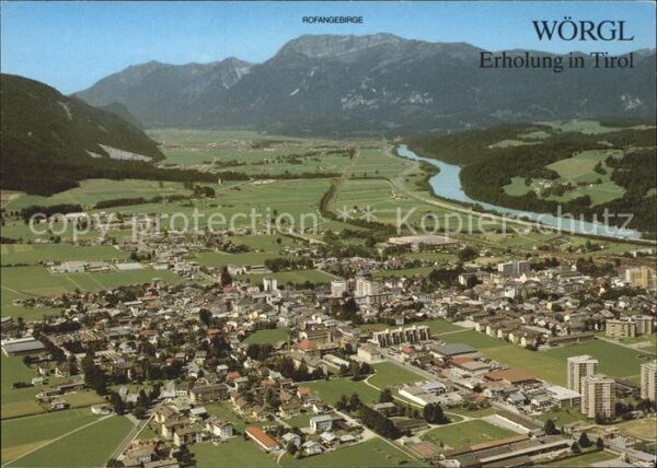 Woergl Angerberg Fliegeraufnahme
