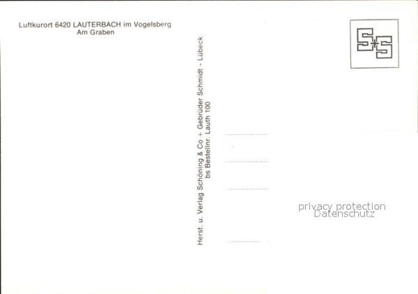 Lauterbach Hessen Am Graben Fachwerk – Bild 2