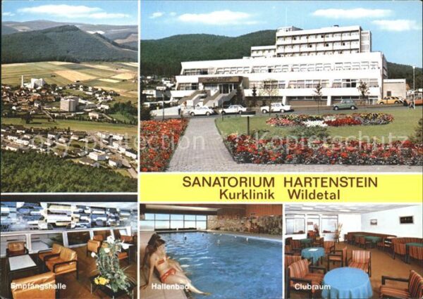 Bad Wildungen Sanatorium Hartenstein Kurklinik Wildet