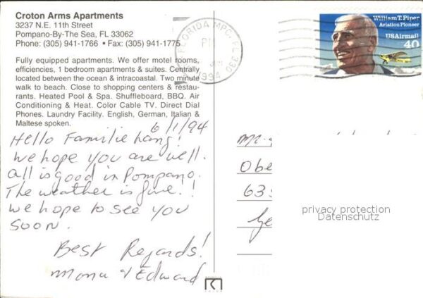 Pompano Beach Croton Arms Apartments – Bild 2
