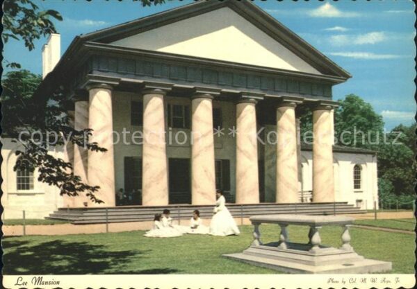 Virginia US-State Lee Mansion Memorial