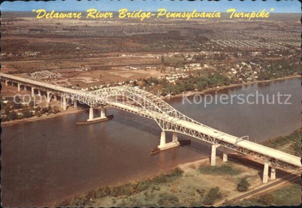New Jersey Delaware River Bridge Pennsylvania Turn