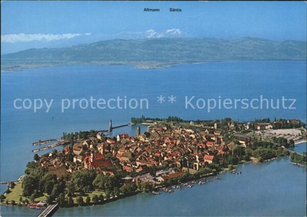 Lindau Bodensee Fliegeraufnahme