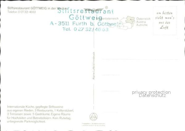 Furth Goettweig Fliegeraufnahme Benediktinerstift Göttw – Bild 2