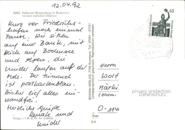 Wasserburg Bodensee Fliegeraufnahme – Bild 2