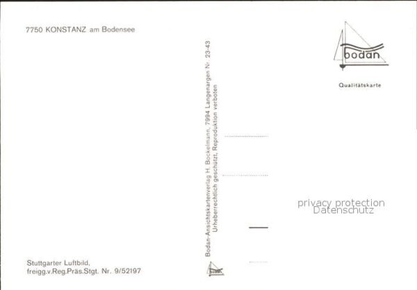 Konstanz Bodensee Fliegeraufnahme – Bild 2