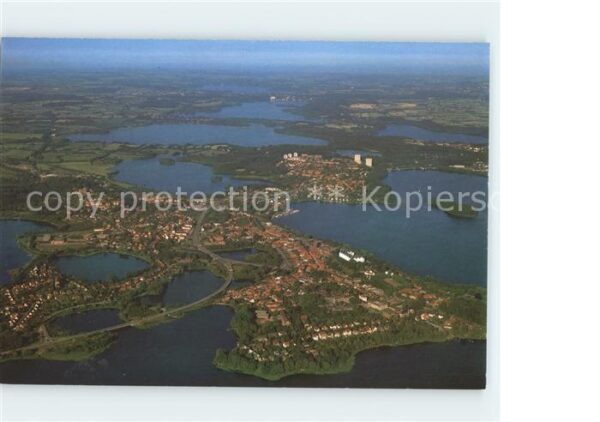 Ploen See Fliegeraufnahme mit See