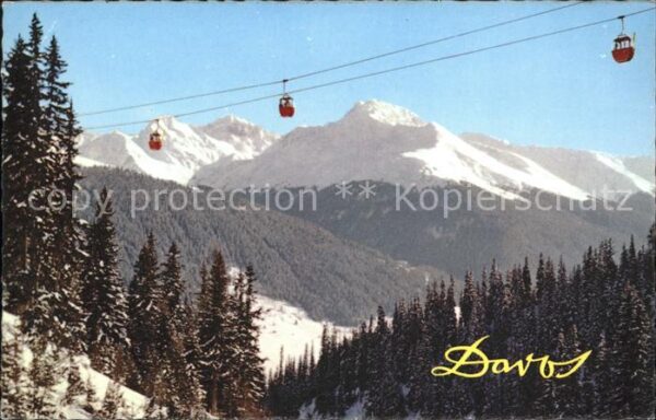 Seilbahn Schatzalp-Strelapass Davos Plattenhorn