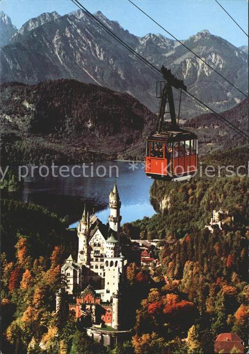 Seilbahn Tegelberg Schwangau Füssen Königsschlos