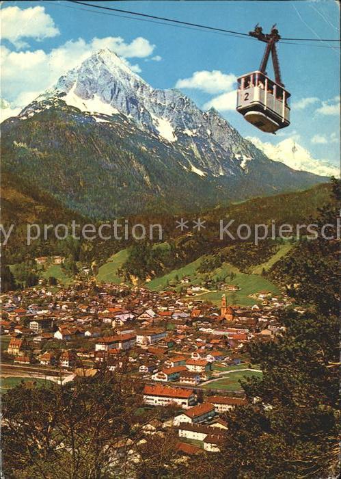 Seilbahn Karwendelbahn Mittenwald Wettersteinspi
