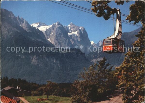 Seilbahn Meiringen-Hasliberg Wetterhorngruppe Mö