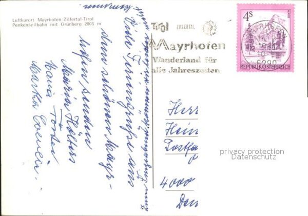 Seilbahn Penken Grünberg Mayrhofen Zillertal – Bild 2